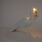 Напольный светильник Seletti Peacock варинант исполнения - 5 | Loft Concept в Краснодаре