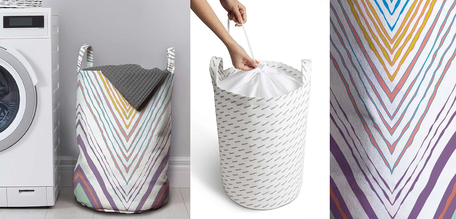 Корзина Floating Zigzags Basket - Loft-Concept в Краснодаре