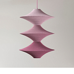 Подвесной вязаный розовый светильник «Звезда Востока 03» варинант исполнения - 4 | Loft Concept в Краснодаре