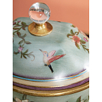 Ваза с крышкой и цветочным узором Genuine Chinese Classics варинант исполнения - 3 | Loft Concept в Краснодаре