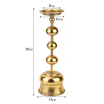 Подсвечник железный Bell варинант исполнения - 4 | Loft Concept в Краснодаре