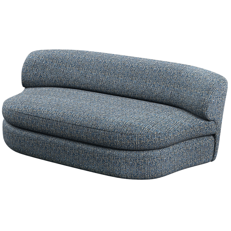 Диван двухместный Ulysses Синий в Краснодаре | Loft Concept 