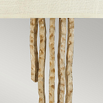 Бра с белым абажуром и элементами в виде натуральных веток Hinkley варинант исполнения - 3 | Loft Concept в Краснодаре