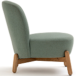Кресло на деревянных ножках Olguin Green Chair варинант исполнения - 3 | Loft Concept в Краснодаре