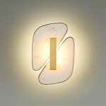 Бра с мраморными вставками Marble Plates варинант исполнения - 3 | Loft Concept в Краснодаре