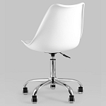 Офисный стул на металлическом основании EGGERY White варинант исполнения - 6 | Loft Concept в Краснодаре