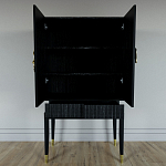 Кабинетный шкаф Elsa Dreams Black с 2-мя ящиками варинант исполнения - 4 | Loft Concept в Краснодаре