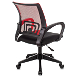 Офисное кресло с основанием из черного пластика Desk chairs Red варинант исполнения - 4 | Loft Concept в Краснодаре