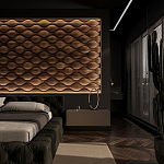 Гипсовая 3D панель с принтографией PM-108 варинант исполнения - 4 | Loft Concept в Краснодаре