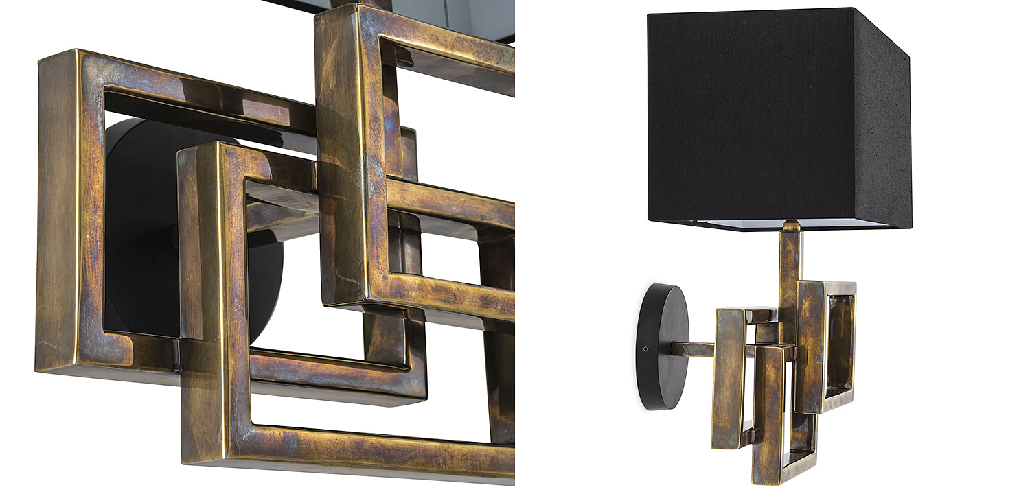 Бра Eichholtz Wall Lamp Windolf Vintage Brass Бра Eichholtz Wall Lamp Windolf Vintage Brass - Loft-Concept в Краснодаре