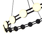 Люстра кольцевая с круглыми светодиодными источниками света Maxine Light варинант исполнения - 6 | Loft Concept в Краснодаре