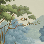 Обои ручная роспись African Savannah Eden варинант исполнения - 2 | Loft Concept в Краснодаре