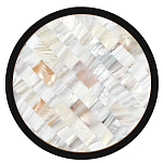 Бра в форме диска с перламутровыми прямоугольниками из морской ракушки Touch of Marine Charm варинант исполнения - 6 | Loft Concept в Краснодаре