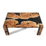 Кофейный Стол River in Autumn Elm Resin Coffee Table варинант исполнения - 2 | Loft Concept в Краснодаре