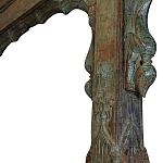 Старинная индийская резная арка из тика Antique Indian Carved Arch варинант исполнения - 2 | Loft Concept в Краснодаре