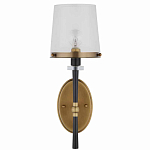 Бра настенное с прозрачным стеклянным абажуром Simple Pure Form варинант исполнения - 3 | Loft Concept в Краснодаре