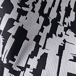 Мебельная ткань Жаккард черно-белый принт 145 см T2-126 варинант исполнения - 3 | Loft Concept в Краснодаре