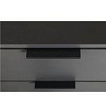 Комод цвета графит с 3-мя ящиками Strict Lines  варинант исполнения - 5 | Loft Concept в Краснодаре