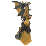 Декоративная статуэтка Дракон Green Gold Dragon Treasure Keeper Statuette варинант исполнения - 2 | Loft Concept в Краснодаре