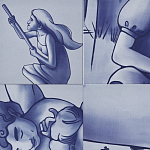 Плитка с рисунком Первый сон варинант исполнения - 3 | Loft Concept в Краснодаре