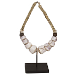 Этническое украшение пояс из ракушек на подставке Aboriginal Shell Belt варинант исполнения - 1 | Loft Concept в Краснодаре