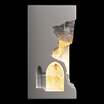 Встраиваемый в стену гипсовый светильник под покраску с эффектом разрушенной стены Antiquity Athena варинант исполнения - 5 | Loft Concept в Краснодаре