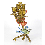 Бронзовый подсвечник на 7 свечей Eden Garden варинант исполнения - 3 | Loft Concept в Краснодаре