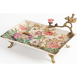 Блюдо фарфоровое Поле цветов Terra варинант исполнения - 2 | Loft Concept в Краснодаре