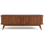 ТВ-тумба с двумя раздвижными дверцами Toinette Brown TV Stand варинант исполнения - 2 | Loft Concept в Краснодаре