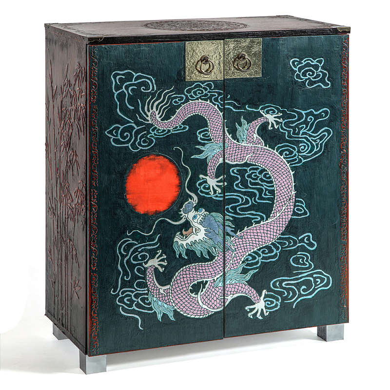 Комод в стиле шинузари Chest Chinese Dragon Мульти Комод в стиле шинузари Chest Chinese Dragon Мульти в Краснодаре | Loft Concept