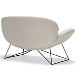 Дизайнерский двухместный диван Gio Ponti D.157.6  - DUE FOGLIE Sofa варинант исполнения - 6 | Loft Concept в Краснодаре