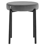 Табурет с мягким круглым сиденьем RIO Grey варинант исполнения - 2 | Loft Concept в Краснодаре