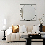 Зеркало в черной металлической раме Urban Style Mirror варинант исполнения - 4 | Loft Concept в Краснодаре