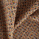 Мебельная ткань Шенилл терракотовый цвет 142 см T4-58 варинант исполнения - 1 | Loft Concept в Краснодаре