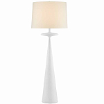 Торшер белый с фигурным каркасом Bleached Element варинант исполнения - 1 | Loft Concept в Краснодаре