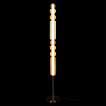 Торшер с разноцветными стеклянными цилиндрами и шарами Eclecticism  варинант исполнения - 1 | Loft Concept в Краснодаре