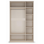 Шкаф 3-х дверный с зеркальными дверями Satin Furniture варинант исполнения - 3 | Loft Concept в Краснодаре