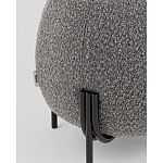 Пуф Флик ткань букле тёмно-серый варинант исполнения - 4 | Loft Concept в Краснодаре