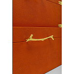 Комплект оранжевых чемоданов Golden Twigs варинант исполнения - 4 | Loft Concept в Краснодаре