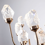 Люстра с декором в виде кристаллов из хрусталя Kenneth Crystal Stone Chandelier 20 варинант исполнения - 2 | Loft Concept в Краснодаре