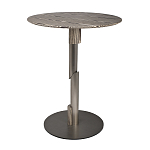 Стол барный круглый высокий с полосатым узором Zebroids варинант исполнения - 1 | Loft Concept в Краснодаре