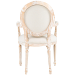 Стул с подлокотниками из массива бука бежевый Solid Luxury варинант исполнения - 2 | Loft Concept в Краснодаре