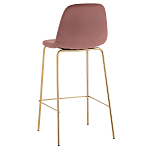 Барный стул на золотистых ножках VENDRAMIN Pink варинант исполнения - 4 | Loft Concept в Краснодаре