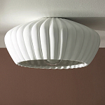 Потолочный светильник керамический Ceramic Embossed Lamp варинант исполнения - 1 | Loft Concept в Краснодаре