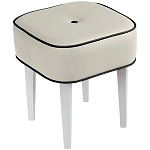 Квадратный мягкий пуф на белых ножках Winton Pouf Square варинант исполнения - 21 | Loft Concept в Краснодаре