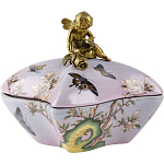 Фарфоровая шкатулка Butterflies and an angel варинант исполнения - 2 | Loft Concept в Краснодаре