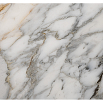 Столик журнальный с круглой мраморной столешницей на трех опорах Marble Stone Drawing варинант исполнения - 3 | Loft Concept в Краснодаре