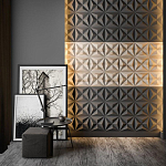 Гипсовая 3D панель с принтографией PM-101 варинант исполнения - 2 | Loft Concept в Краснодаре