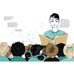 Megan Hess. Audrey Hepburn варинант исполнения - 6 | Loft Concept в Краснодаре