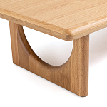 Стол журнальный из массива и шпона дуба Oak Essence Carden варинант исполнения - 4 | Loft Concept в Краснодаре